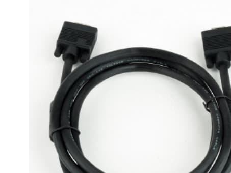 Cablexpert Premium CC-PPVGAX-6B - VGA-kabel - HD-15 (VGA) (hona) till HD-15 (VGA) (hane) - 1.8 m - formpressad, tumskruvar - svart