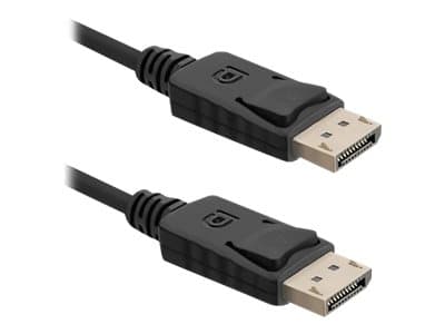 Qoltec - DisplayPort-kabel - DisplayPort (hann) til DisplayPort (hann) - 2 m - låst