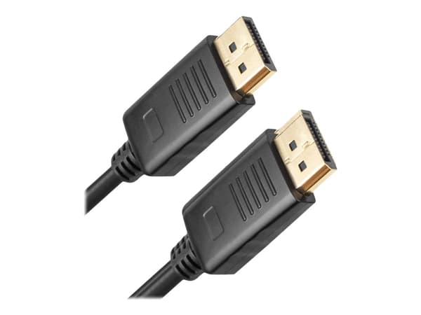 Unitek Y-C608BK - DisplayPort-kabel - DisplayPort (hann) til DisplayPort (hann) - 2 m - 4K-støtte - svart