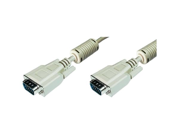 ASSMANN - VGA-kabel - HD-15 (VGA) (hann) til HD-15 (VGA) (hann) - 1.8 m