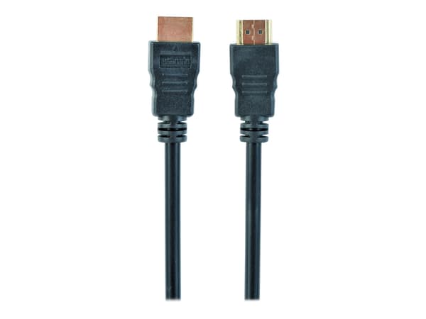 Gembird CC-HDMI4-0.5M, 0,5 m, HDMI-tyyppi A (vakio), HDMI-tyyppi A (vakio), 3840 x 2160 pikseliä, 3D, Musta