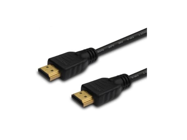 SAVIO CL-05 - HDMI-kabel med Ethernet - HDMI hann til HDMI hann - 2 m - skjermet - svart