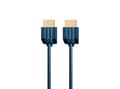 Miniatyrbilde 1 av 5: ClickTronic 70701, 0,5 m, HDMI Type A (Standard), HDMI Type A (Standard), 3840 x 2160 piksler, 3D, Blå