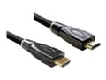 Miniatyrbilde 1 av 5: Delock High Speed HDMI with Ethernet - HDMI-kabel med Ethernet - HDMI hann til HDMI hann - 2 m - antrasitt