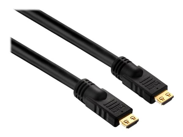 Purelink PureInstall PI1000 Standard Speed Cablel with Ethernet Channel - HDMI-kabel med Ethernet - HDMI hann til HDMI hann - 7.5 m - trippel beskytt