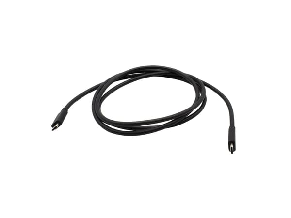 i-Tec - Thunderbolt-kabel - 24 pin USB-C (hane) till 24 pin USB-C (hane) - USB 3.1 Gen 1 / Thunderbolt 3 - 1.5 m - stöd för 8K, stöd för 4K, USB-strö