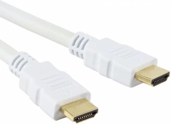 Techly 1.0m HDMI M/M HDMI-kabel 1 m HDMI Type A (Standard) Hvit