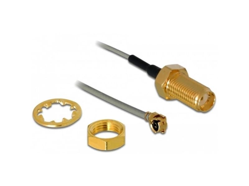 Delock Antennkabel Sma R Till Mhf I P 1 M Koaxial Gra Cdon