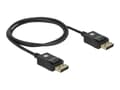 Pikkukuva 1 / 4: DeLOCK 85300, 1 m, DisplayPort, DisplayPort, Uros, Uros, 7680 x 4320 pikseliä