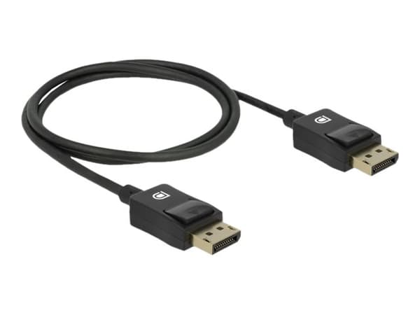 DeLOCK 85300, 1 m, DisplayPort, DisplayPort, Uros, Uros, 7680 x 4320 pikseliä