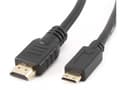 Miniatyrbilde 5 av 5: Cablexpert CC-HDMI4C-6 - HDMI-kabel med Ethernet - 19 pin mini HDMI Type C hann til HDMI hann - 1.8 m - 4K-støtte