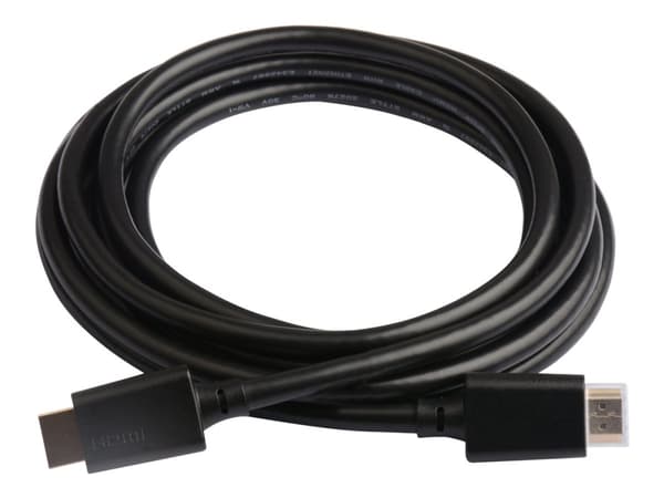 TECHly - Ultra High Speed - HDMI-kabel med Ethernet - HDMI hann til HDMI hann - 2 m - svart - 10K-støtte