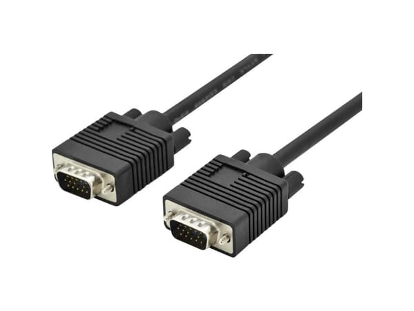 ASSMANN - VGA-kabel - HD-15 (VGA) (hann) til HD-15 (VGA) (hann) - 3 m - svart