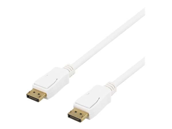 Deltaco DP-1021D, 2 m, DisplayPort, DisplayPort, Uros, Uros, 3840 x 2160 pikseliä