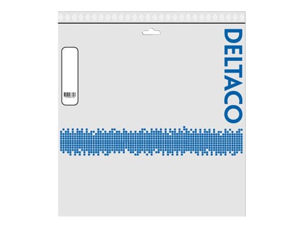 DELTACO - HDMI-kabel med Ethernet - HDMI hann til HDMI hann - 15 m - svart