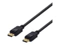 Pikkukuva 1 / 5: Deltaco DP-1010D, 1 m, DisplayPort, DisplayPort, Uros, Uros, 3840 x 2160 pikseliä