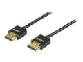 Pikkukuva 2 / 5: Deltaco HDMI-1093, 3 m, HDMI-tyyppi A (vakio), HDMI-tyyppi A (vakio), 3D, 10,2 Gbit/s, Musta