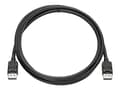 Miniatyrbild 2 av 5: HP - Bildskärmskabelsats - DisplayPort (hane) till DisplayPort (hane) - 2 m - för Elite t655; Presence Small Space Solution with Zoom Rooms; Pro t550