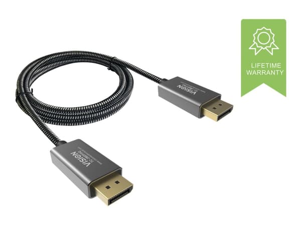 VISION Professional - Videokabel - 24 pin USB-C hann til HDMI hann - 2 m - svart - 4K-støtte