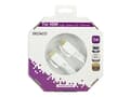 Miniatyrbilde 5 av 5: DELTACO HDMI-1050H - HDMI-kabel med Ethernet - HDMI hann til HDMI hann - 5 m - hvit - flat
