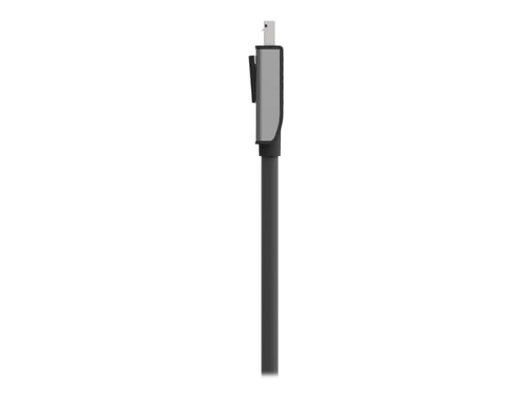 Belkin 6ft DisplayPort 1.2 Cable with Latches, M/M, 4k - DisplayPort-kabel - DisplayPort (hann) til DisplayPort (hann) - 1.8 m - for P/N: F1DN104W-3,