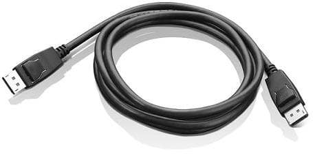 Lenovo - DisplayPort-kabel - DisplayPort (hann) til DisplayPort (hann) - 1.8 m - FRU - for ThinkCentre M75t Gen 2; M80s Gen 3; M90a Gen 3; M90q Gen 2