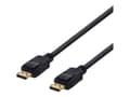 Miniatyrbilde 2 av 5: DELTACO - DisplayPort-kabel - DisplayPort (hann) til DisplayPort (hann) - 15 m - låst, formstøpt - svart