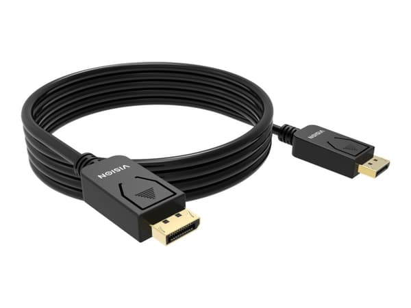 Vision Professional - DisplayPort-kabel - DisplayPort (hann) til DisplayPort (hann) - 3 m - 4K-støtte - svart