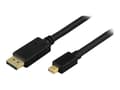 Pikkukuva 1 / 5: DELTACO - DisplayPort kaapeli - Mini DisplayPort (han) til DisplayPort (han) - 5 m - lajittelu