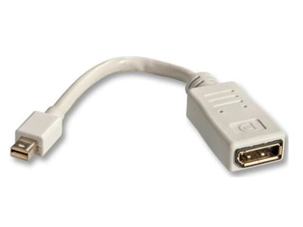 MicroConnect - DisplayPort-adapter - DisplayPort (hunn) til Mini DisplayPort (hann) - 15 cm - hvit