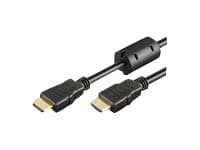 MicroConnect High Speed HDMI with Ethernet - HDMI med Ethernet-kabel - HDMI (hann) til HDMI (hann) - 1,5 m
