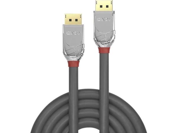 Lindy 36304, 5 m, DisplayPort, DisplayPort, Hankjønn, Hankjønn, 4096 x 2160 piksler