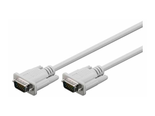 MicroConnect - VGA-kabel - HD-15 (VGA) (hann) til HD-15 (VGA) (hann) - 2 m