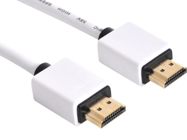 Sandberg HDMI 2.0, 2m SAVER HDMI-kabel HDMI Type A (Standard) Hvit