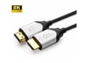 Miniatyrbild 2 av 5: MicroConnect Premium - HDMI-kabel med Ethernet - HDMI hane till HDMI hane - 10 m - hybrid koppar/fiberoptisk - svart - 4K120Hz stöd, 8K60 Hz (7680 x