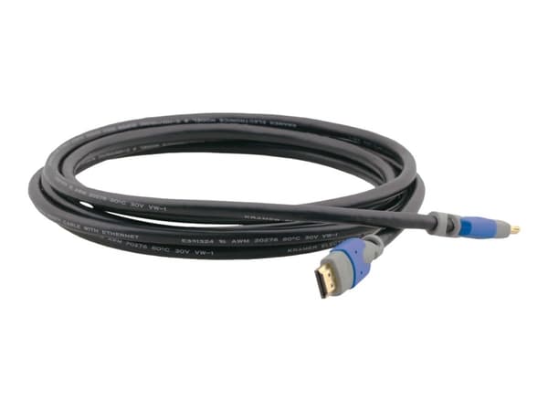 Kramer Electronics C-HM/HM/PRO-20, 6,1 m, HDMI-tyyppi A (vakio), HDMI-tyyppi A (vakio), 4096 x 2160 pikseliä, 18 Gbit/s, Musta
