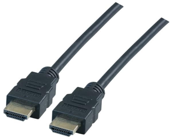 EFB-Elektronik HighSpeed HDMI-kabel med Ethernet 4K30Hz, A-A St-St, 3.0m, svart Produsent: EFB Elektronik (K5430SW.3)