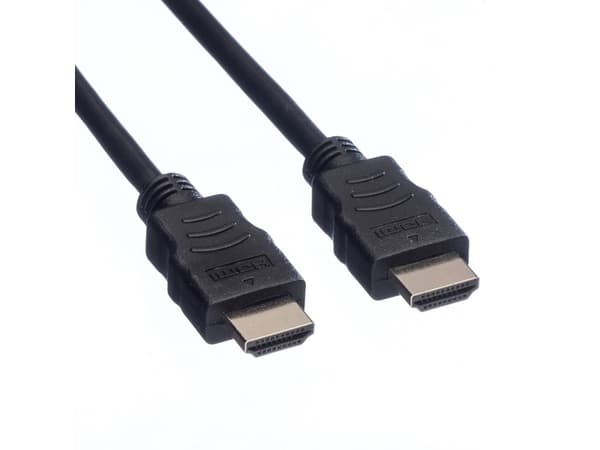 Value 11.99.5531, 1,5 m, HDMI-tyyppi A (vakio), HDMI-tyyppi A (vakio), 3D, Äänen paluukanava (ARC), Musta