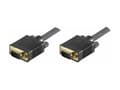 Miniatyrbild 2 av 4: MicroConnect - VGA-kabel - HD-15 (VGA) (hane) till HD-15 (VGA) (hane) - 7 m - formpressad, tumskruvar - svart