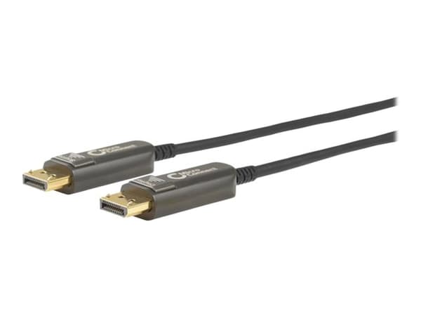 MicroConnect Premium - DisplayPort-kabel - DisplayPort (hann) låst til DisplayPort (hann) låst - DisplayPort 1.4 - 15 m - 8 K 60 Hz (7680 x 4320) stø