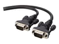 Miniatyrbilde 1 av 5: Belkin PRO Series VGA Monitor Signal Replacement Cable - VGA-kabel - HD-15 (VGA) (hann) til HD-15 (VGA) (hann) - 3 m - formstøpt, flertrådet, tommels