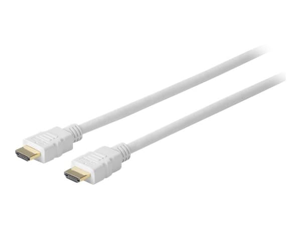 VivoLink Pro - HDMI-kabel - HDMI hann til HDMI hann - 1 m - skjermet - hvit - formstøpt, 4K-støtte