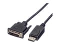 Miniatyrbilde 4 av 5: ROLINE 11.04.5612, 5 m, DisplayPort, DVI, Hankjønn, Hankjønn, Rett