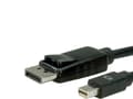Miniatyrbilde 1 av 5: ROLINE DP - Mini DP, 5 m, DisplayPort, Mini DisplayPort, Hankjønn, Hankjønn, Sort