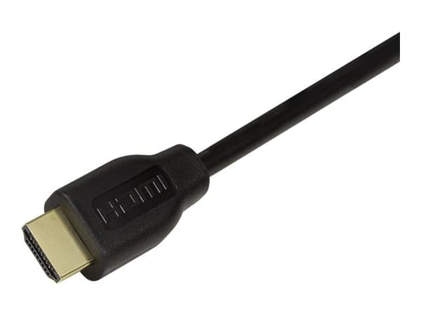 LogiLink High Speed with Ethernet - HDMI-kabel med Ethernet - HDMI hann til HDMI hann - 1.5 m - svart