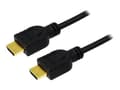 Miniatyrbilde 2 av 5: LogiLink High Speed with Ethernet - HDMI-kabel med Ethernet - HDMI hann til HDMI hann - 1.5 m - svart