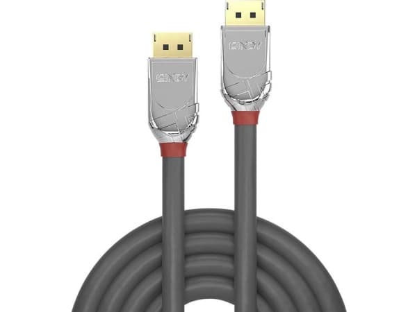 Lindy 36300 DisplayPort-kabel 0,5 m Grå
