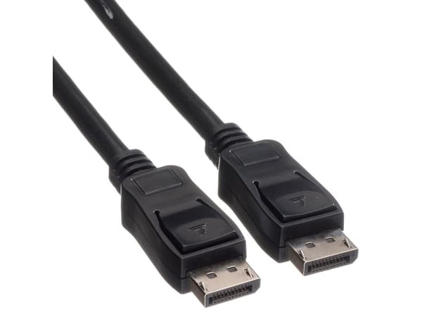Value 11.99.5609, 10 m, DisplayPort, DisplayPort, Hankjønn, Hankjønn, 4096 x 2560 piksler