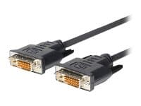 VivoLink Pro - DVI-kabel - DVI-D (hann) til DVI-D (hann) - 3 m - formstøpt, tommelskruer - svart