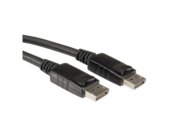ROLINE 11.04.5766, 10 m, DisplayPort, DisplayPort, Hankjønn, Hankjønn, 4096 x 2560 piksler